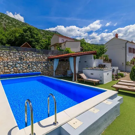 House Bozica With Sauna And Pool Nyaraló Tribalj