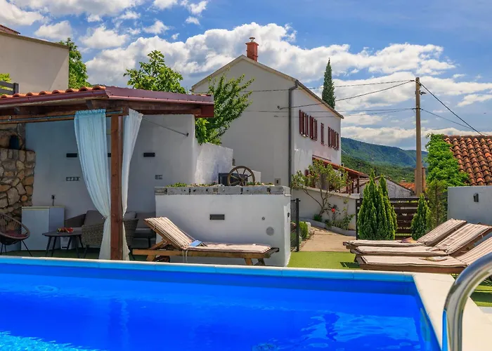 House Bozica With Sauna And Pool Tribalj (Primorsko-Goranska)